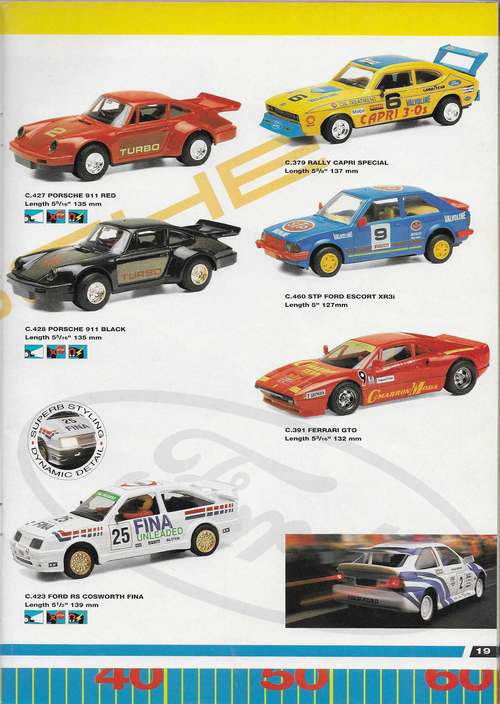Scalextric Catalogue 1994 page 19