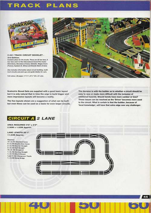 Scalextric Catalogue 1994 page 45