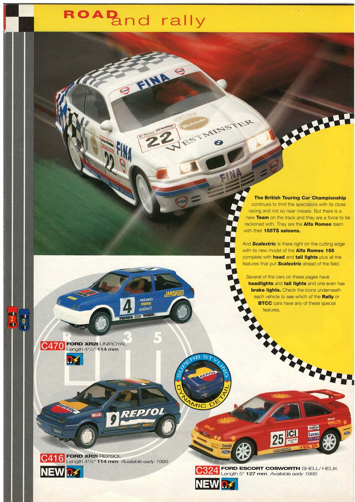 Scalextric Catalogue 1995 page 20