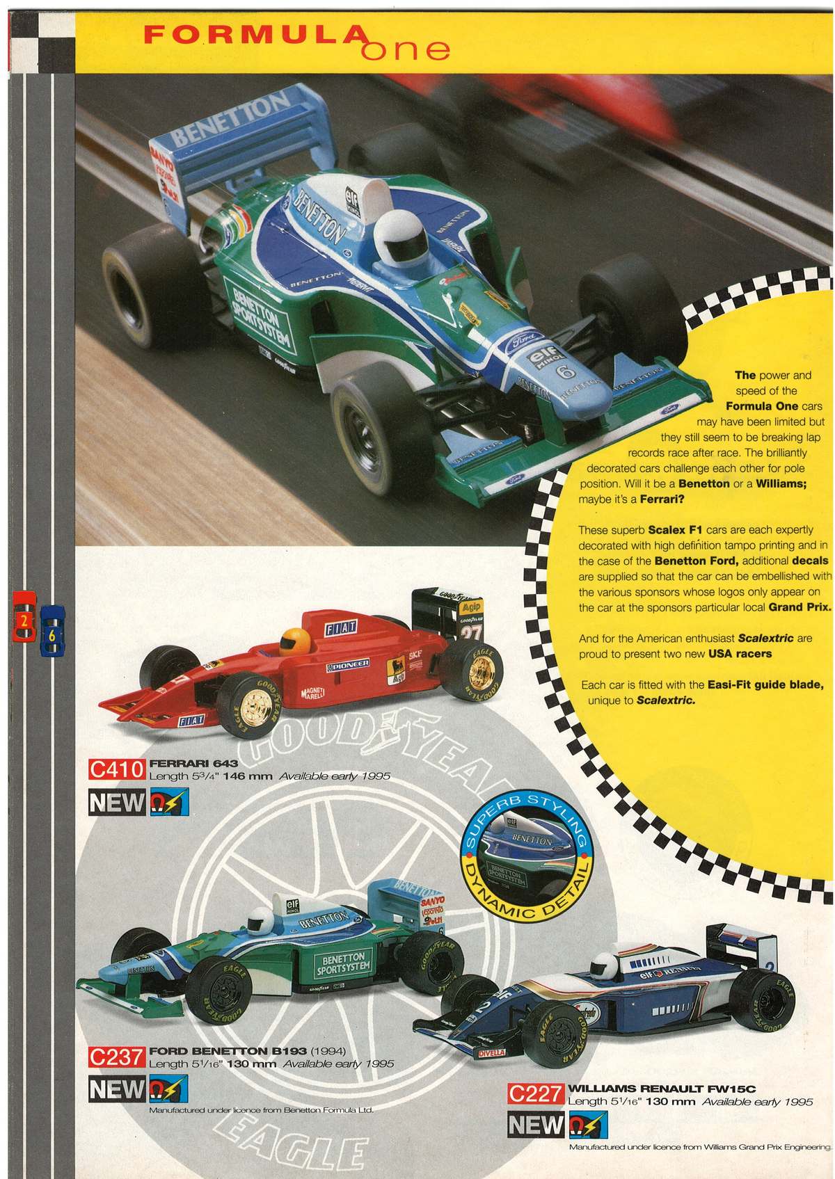 Scalextric Catalogue 1995 page 26