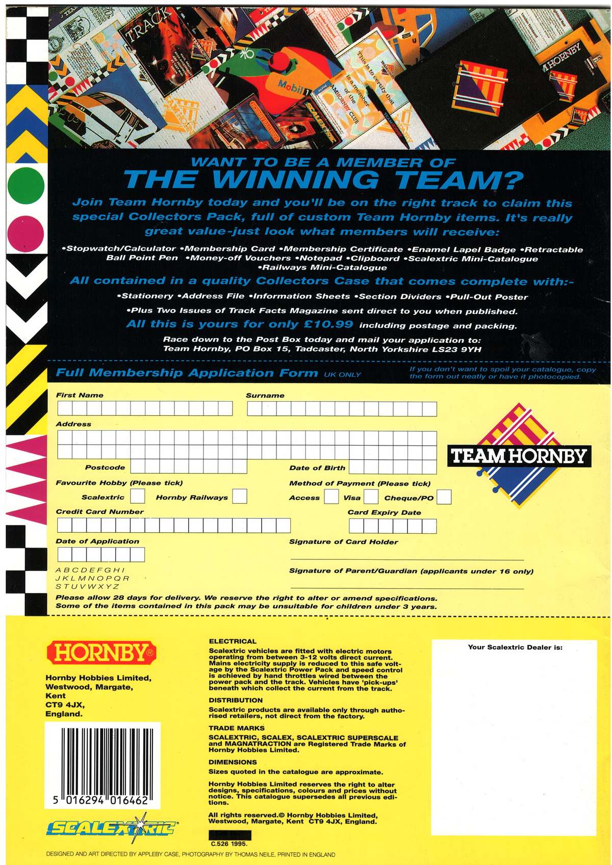 Scalextric Catalogue 1995 page 52