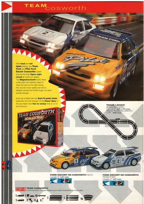 Scalextric Catalogue 1995 page 10