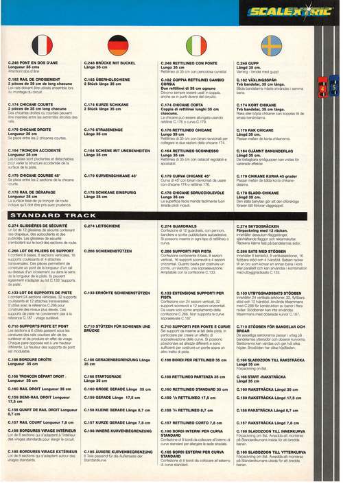Scalextric Catalogue 1995 page 45