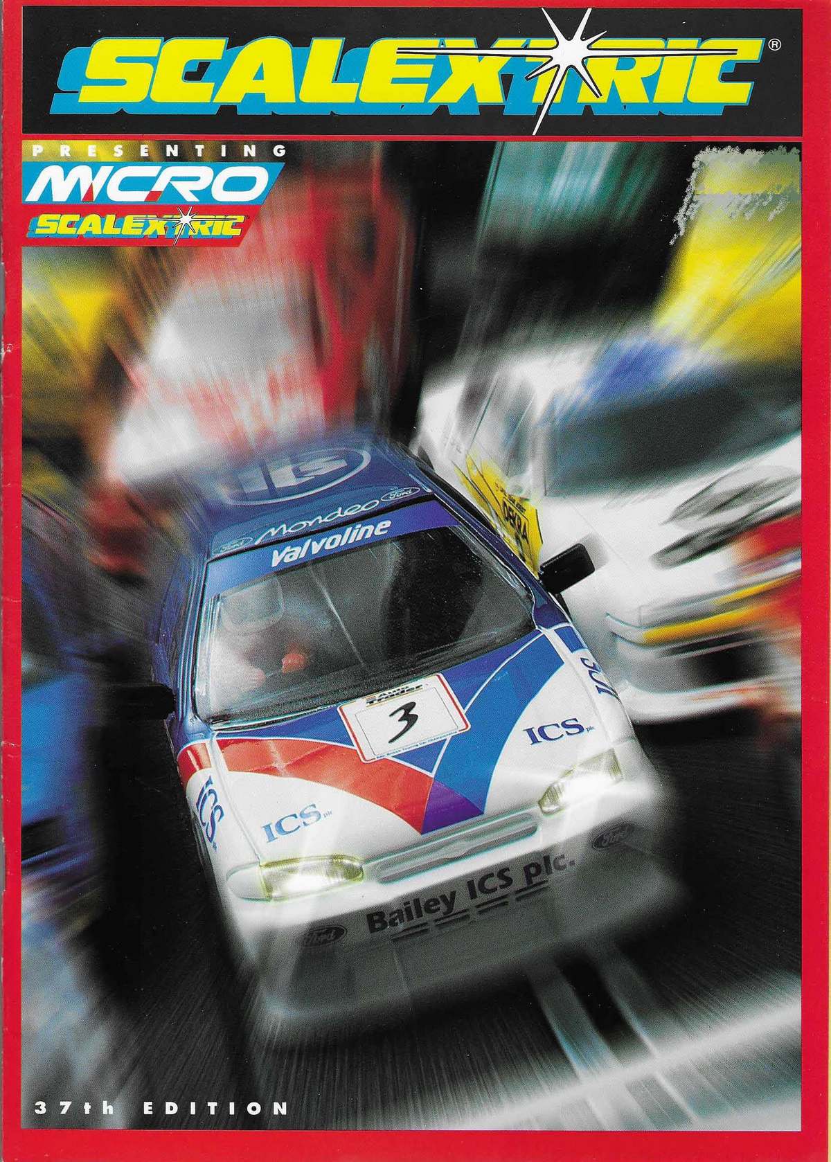 Scalextric Catalogue 1996 Cover