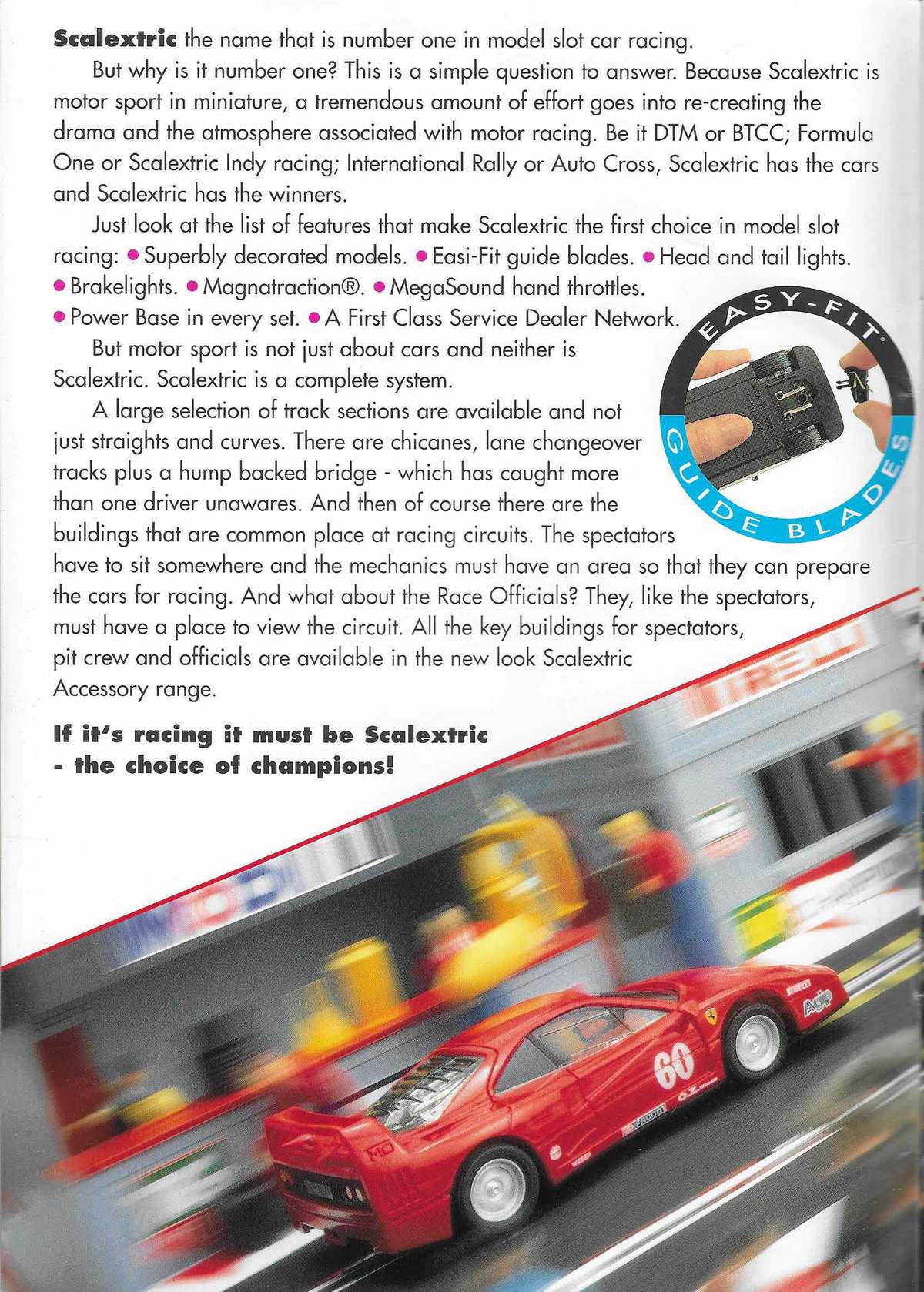 Scalextric Catalogue 1996 page 2
