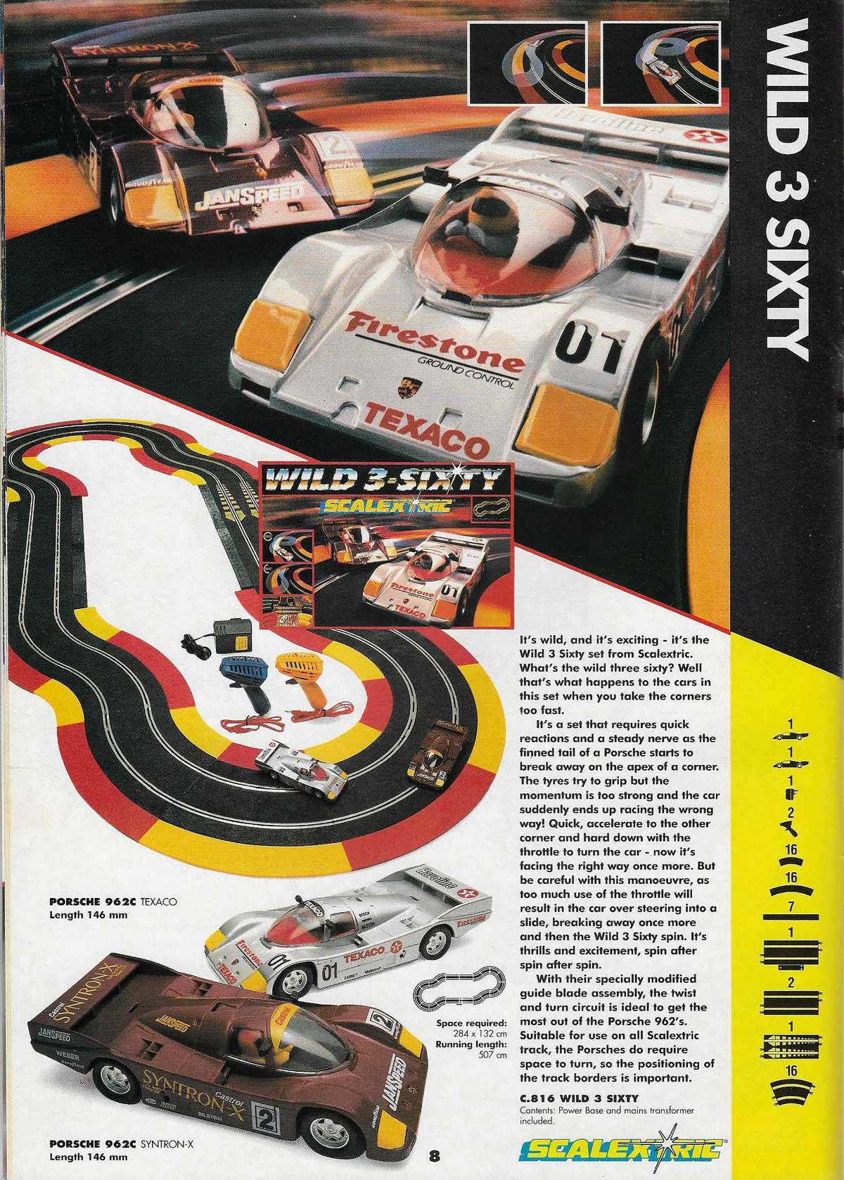 Scalextric Catalogue 1996 page 10
