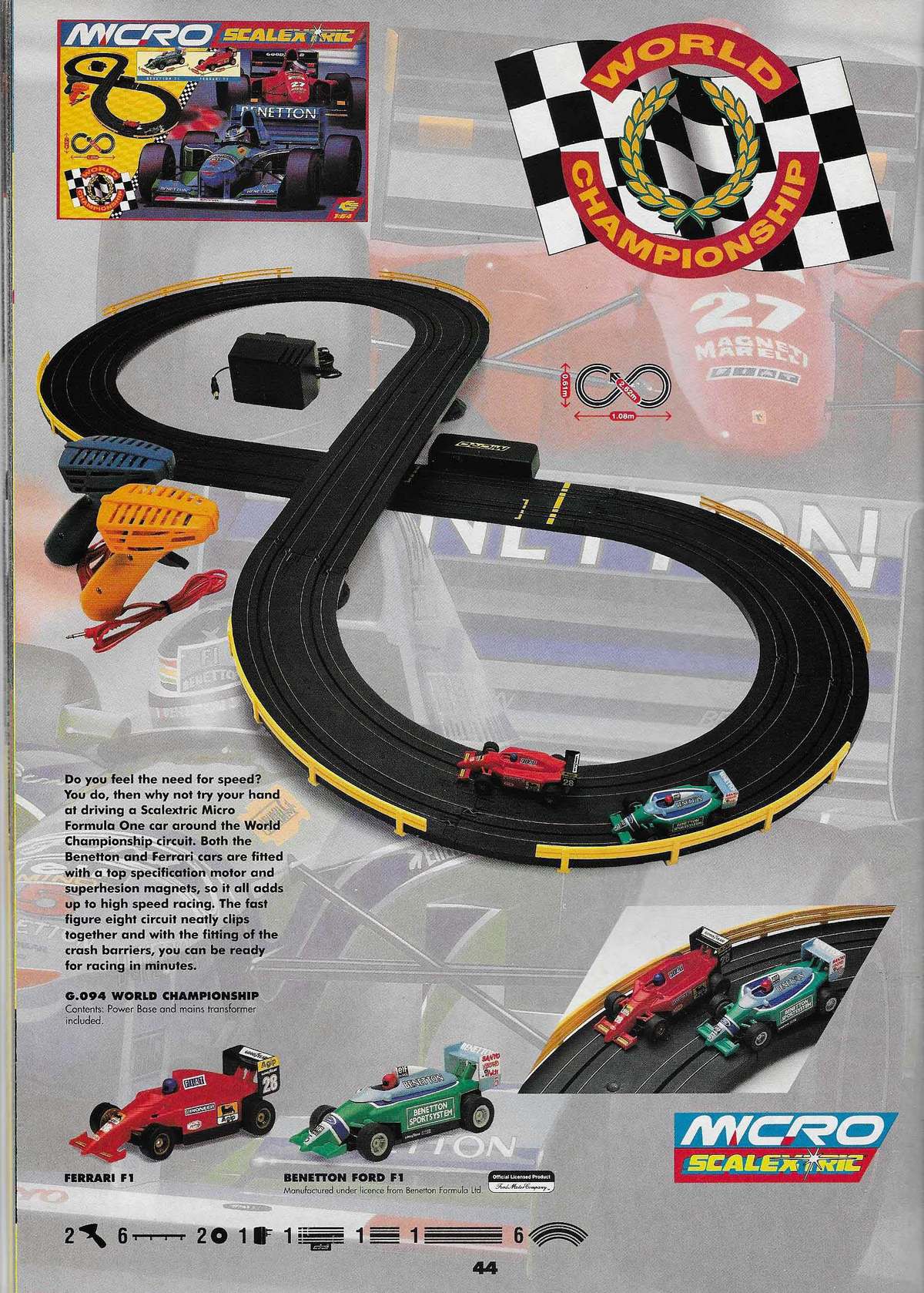 Scalextric Catalogue 1996 page 46