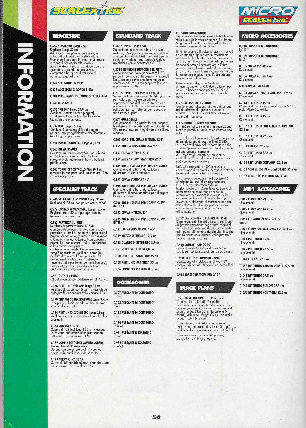 Scalextric Catalogue 1996 page 15