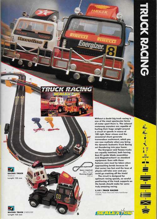 Scalextric Catalogue 1996 page 7