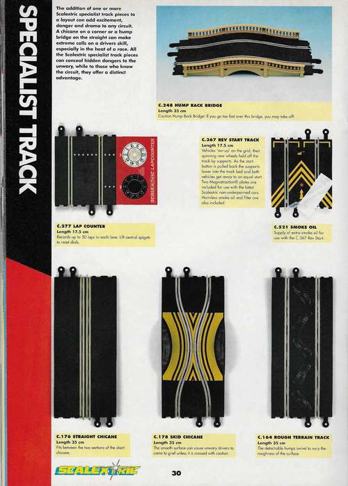Scalextric Catalogue 1996 page 32