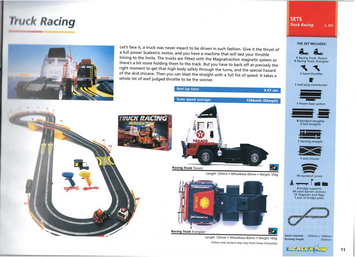 Scalextric Catalogue 1997 page 13