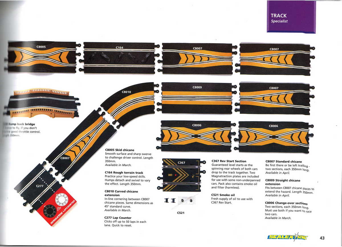 Scalextric Catalogue 1997 page 45