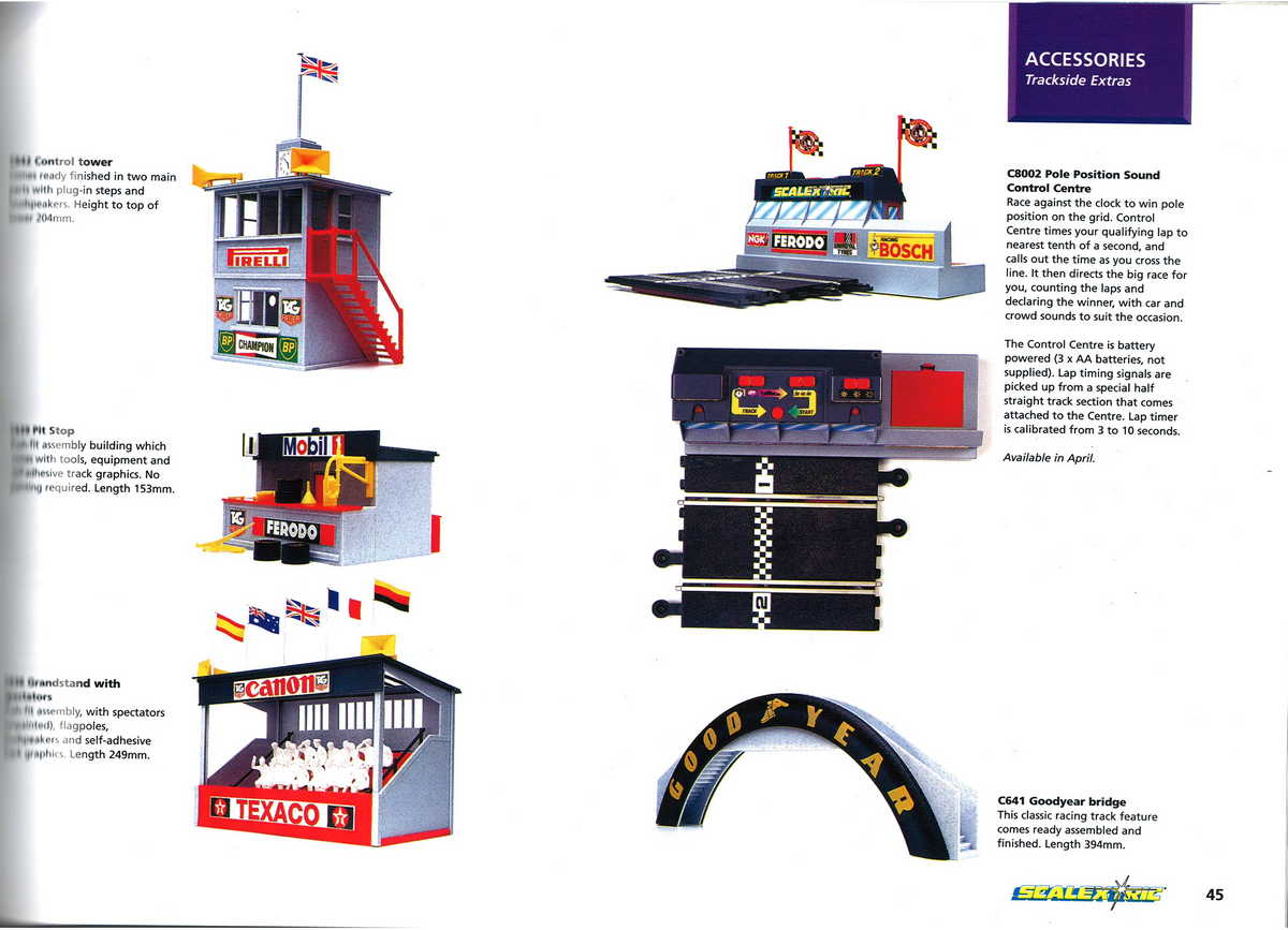 Scalextric Catalogue 1997 page 47