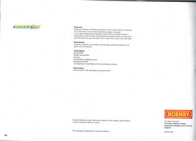 Scalextric Catalogue 1997 page 68