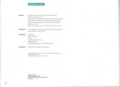 Scalextric Catalogue 1998 page 48