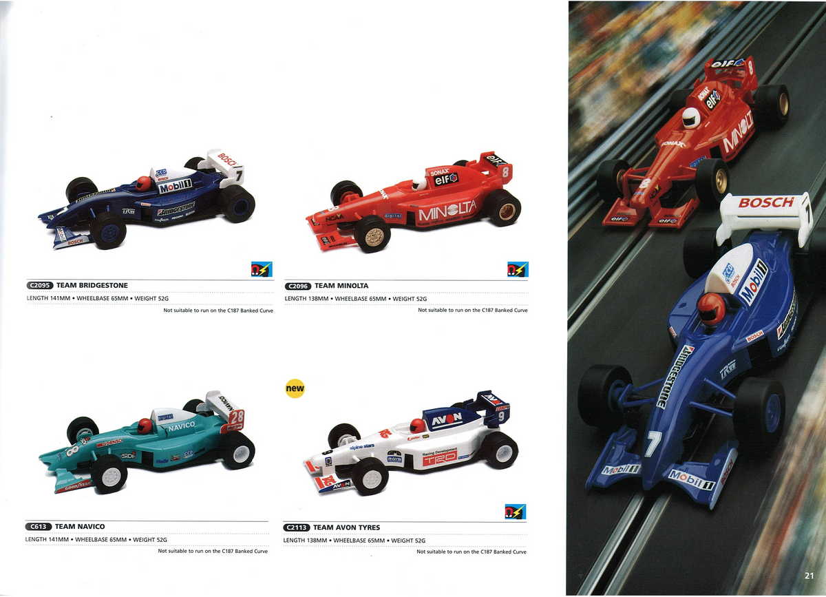 Scalextric Catalogue 1999 page 23
