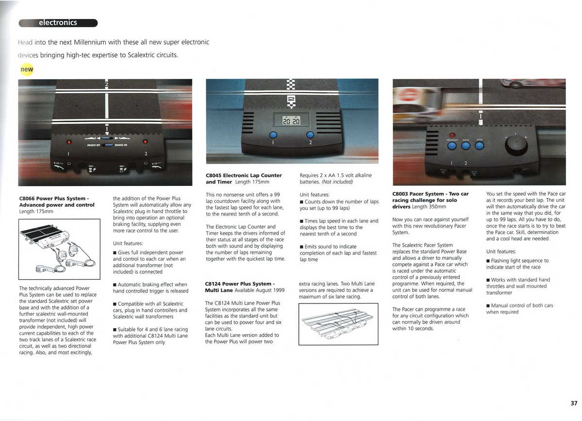 Scalextric Catalogue 1999 page 39