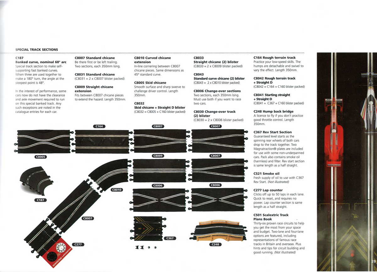 Scalextric Catalogue 1999 page 41
