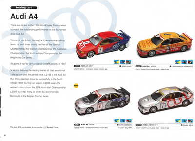 Scalextric Catalogue 1999 page 10