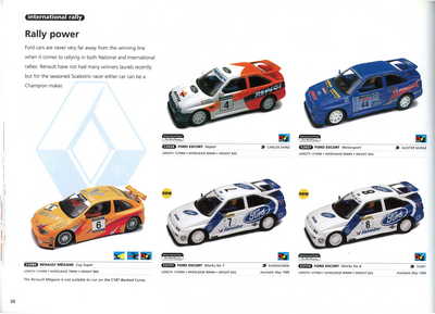 Scalextric Catalogue 1999 page 30