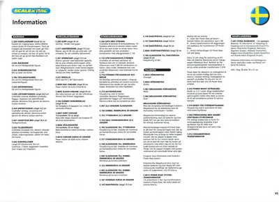 Scalextric Catalogue 1999 page 47