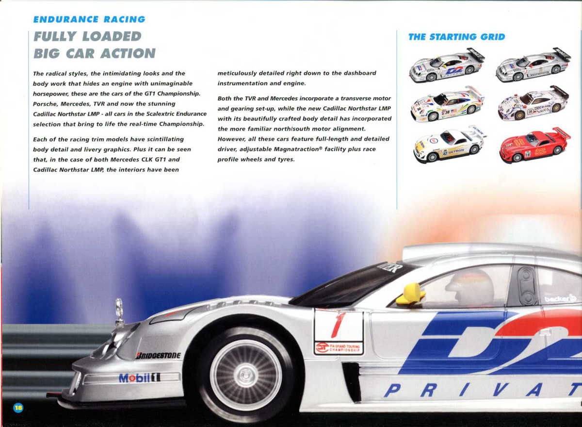 Scalextric Catalogue 2000 page 20