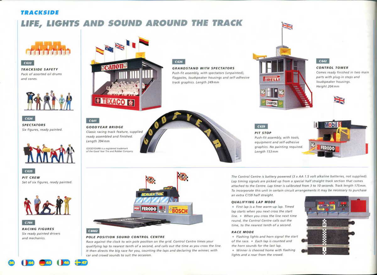 Scalextric Catalogue 2000 page 36