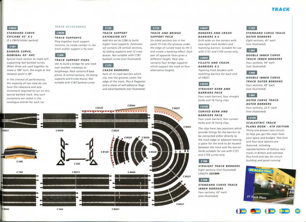 Scalextric Catalogue 2000 page 39