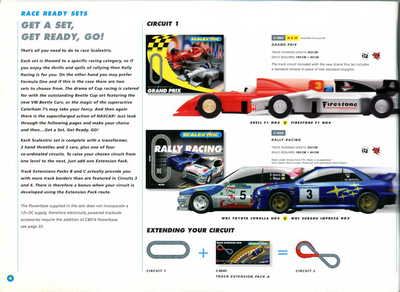 Scalextric Catalogue 2000 page 6