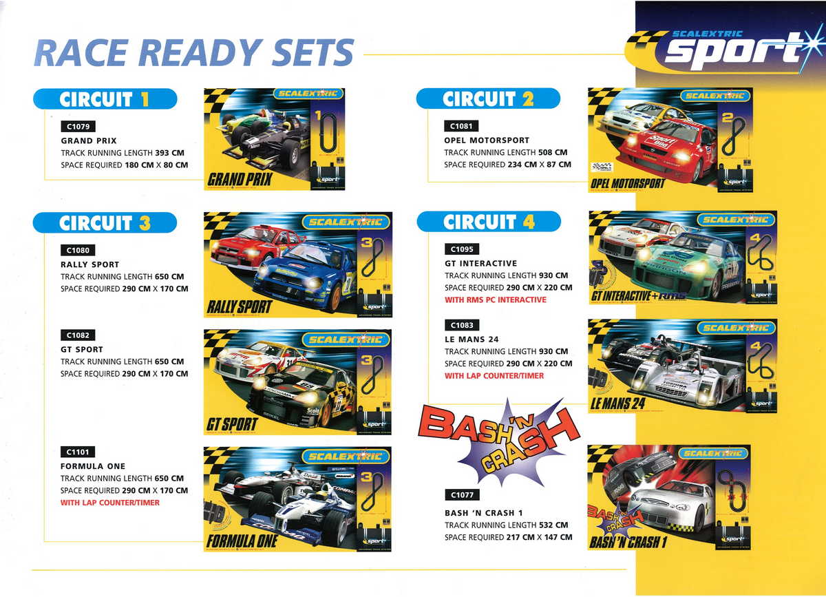Scalextric Catalogue 2002 page 11
