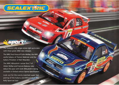 Scalextric Catalogue 2002 page 2