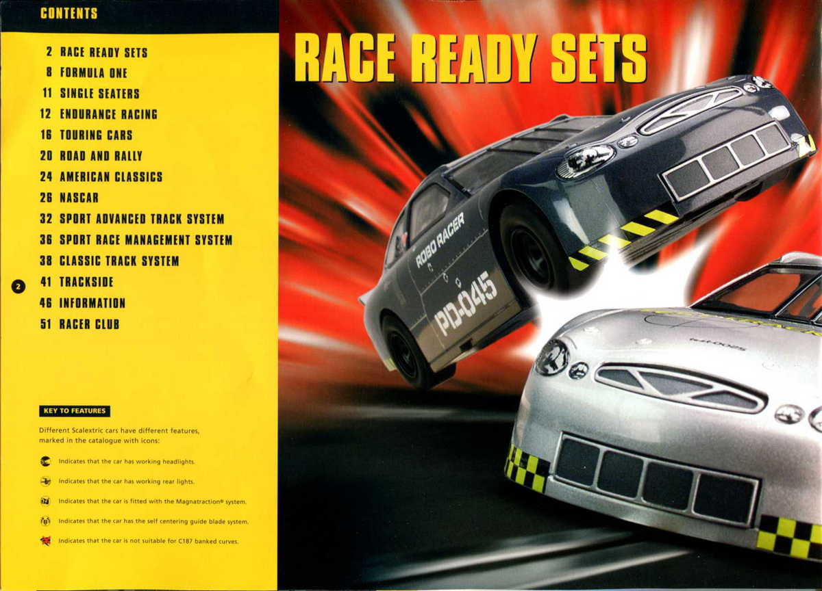 Scalextric Catalogue 2002 page 4