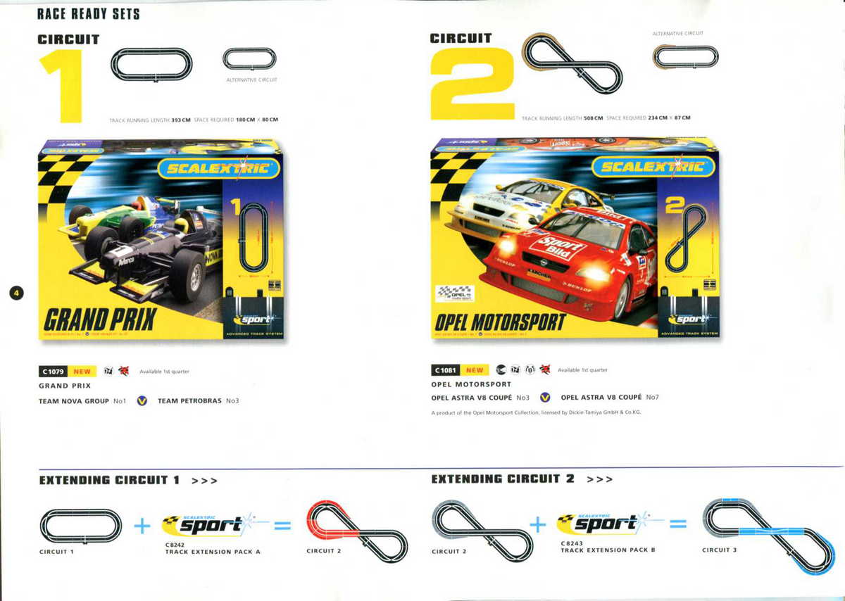 Scalextric Catalogue 2002 page 6