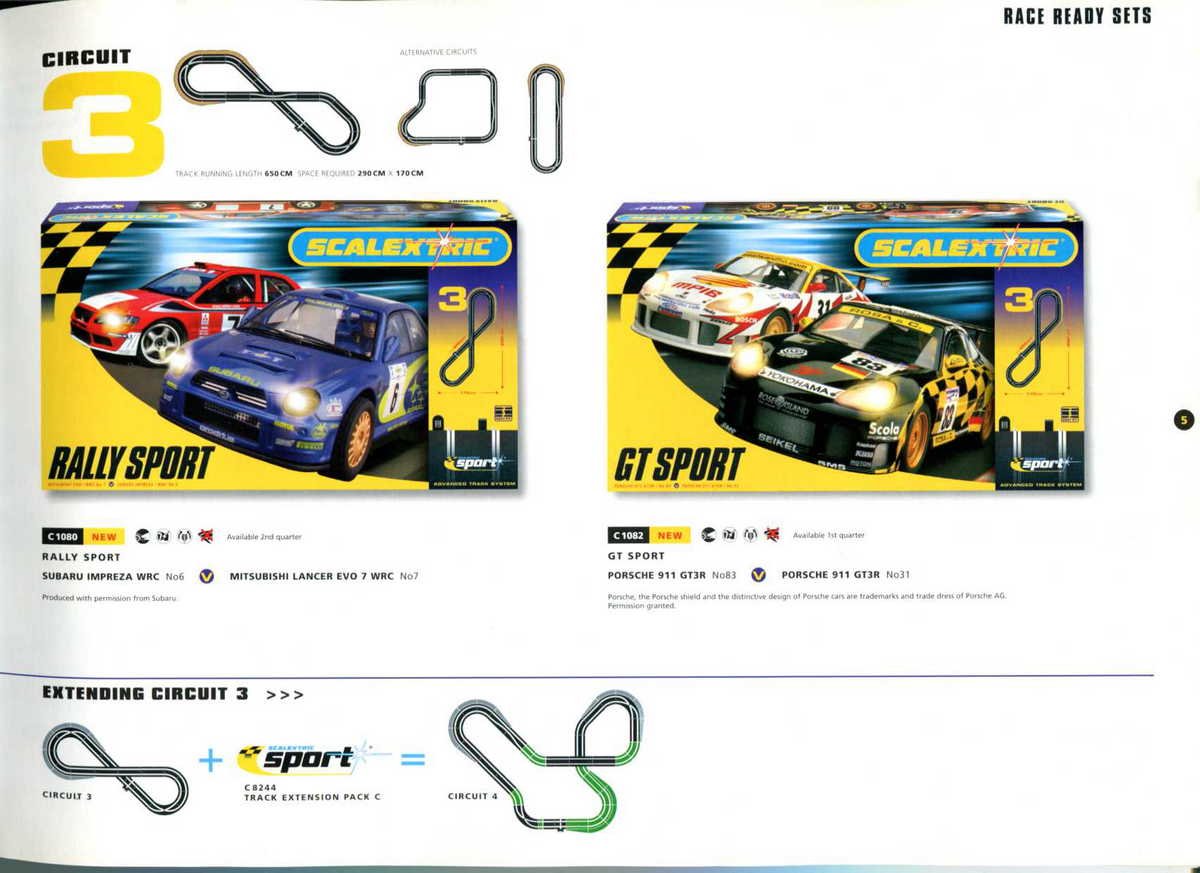 Scalextric Catalogue 2002 page 7