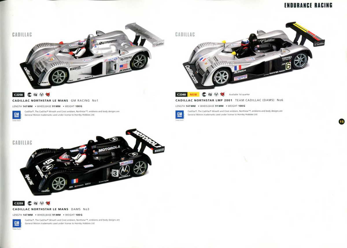 Scalextric Catalogue 2002 page 17