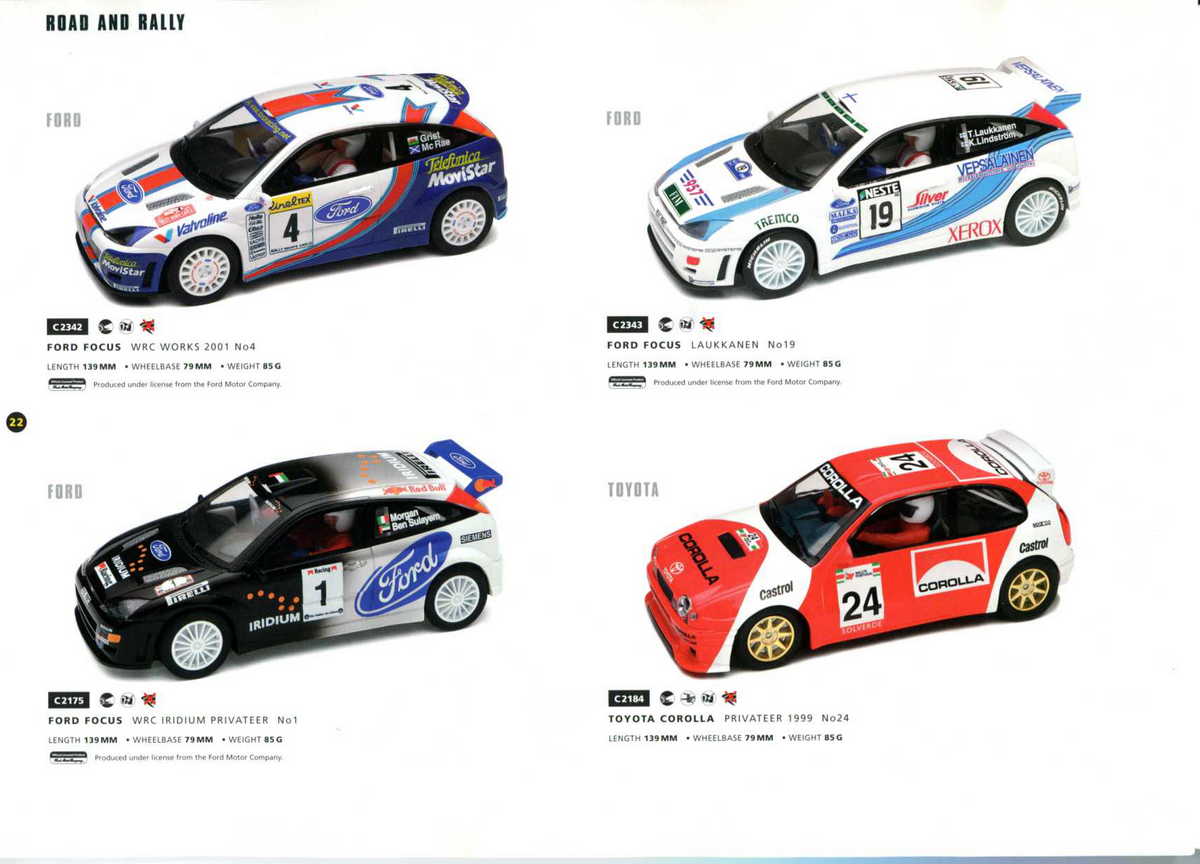 Scalextric Catalogue 2002 page 24