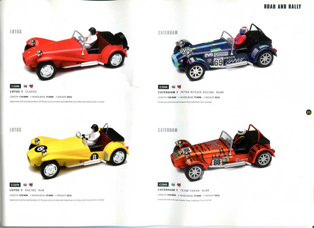 Scalextric Catalogue 2002 page 25