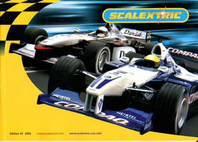 Scalextric Catalogue 2002 Cover