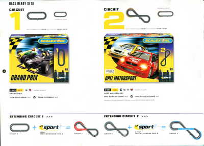 Scalextric Catalogue 2002 page 6