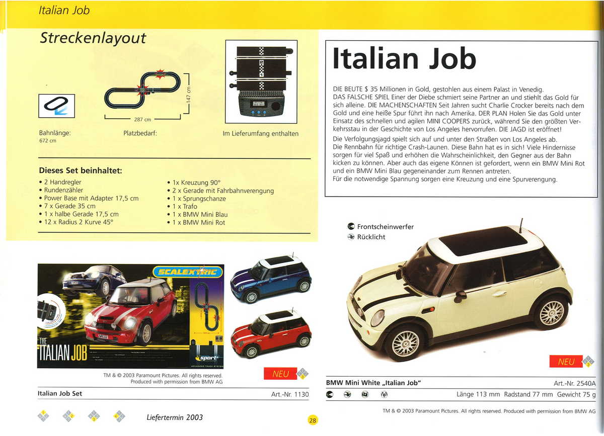 Scalextric Catalogue 2003 page 30