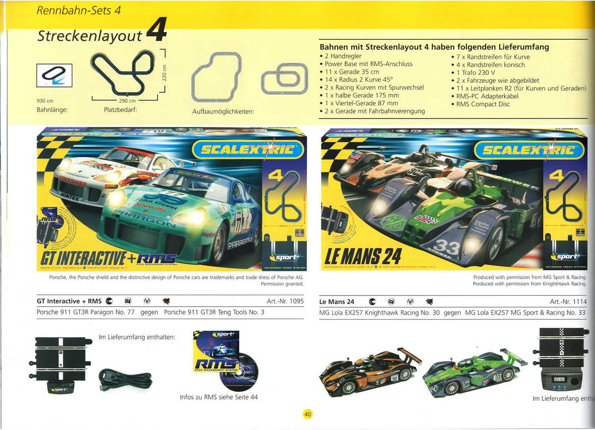Scalextric Catalogue 2003 page 42