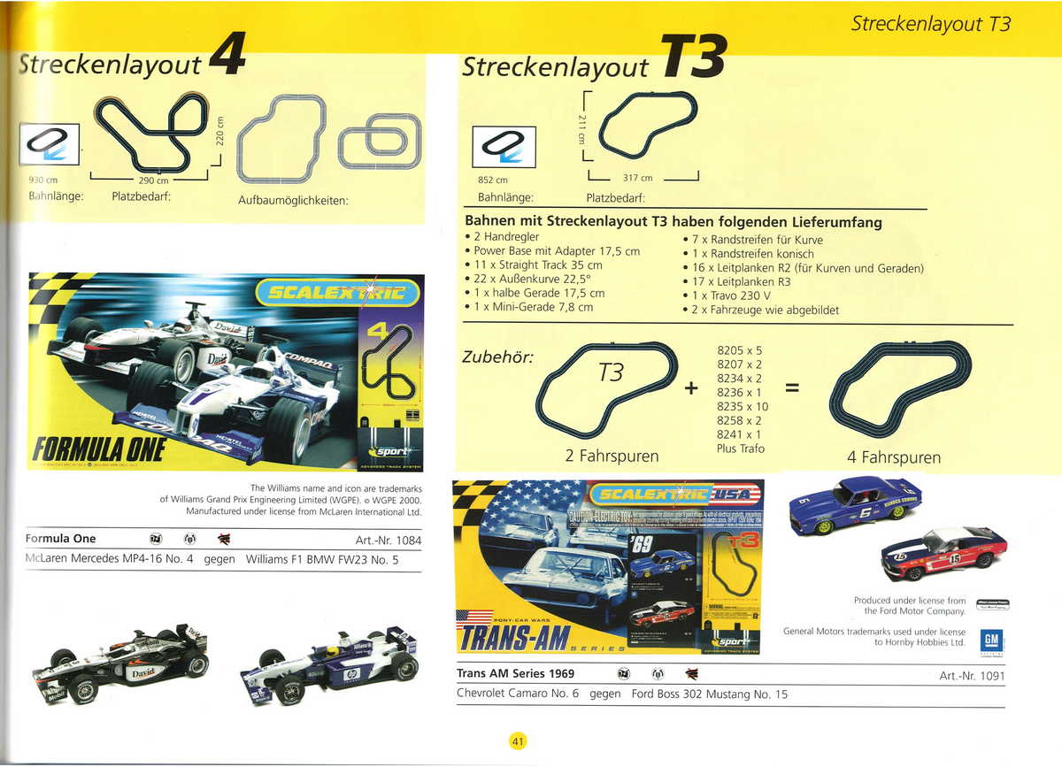 Scalextric Catalogue 2003 page 43