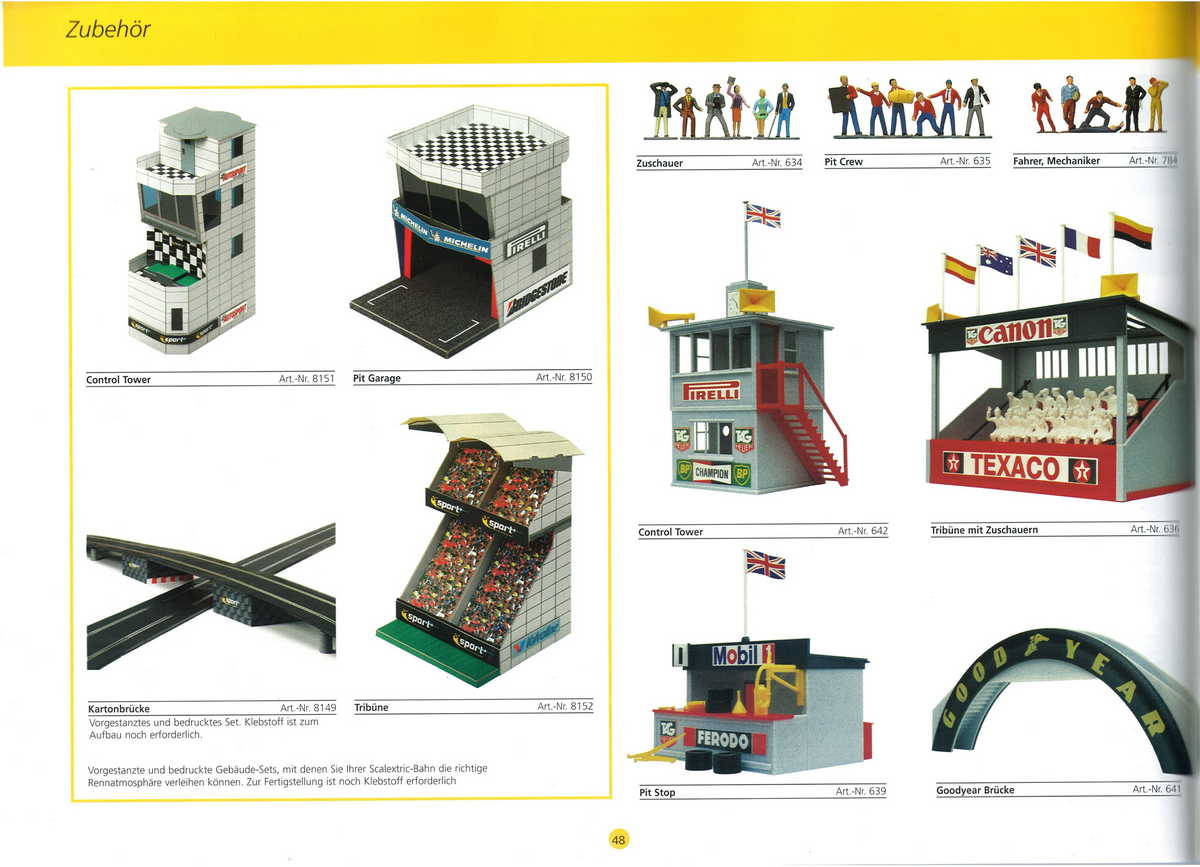 Scalextric Catalogue 2003 page 50