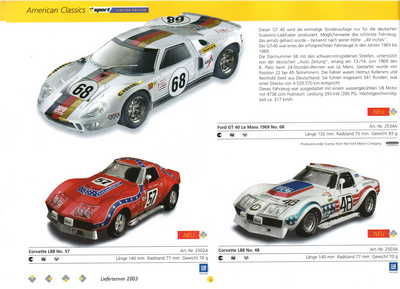 Scalextric Catalogue 2003 page 6