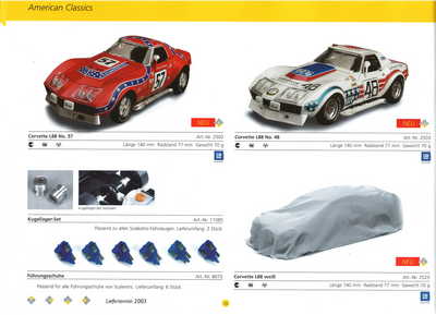 Scalextric Catalogue 2003 page 12