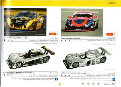 Scalextric Catalogue 2003 page 19
