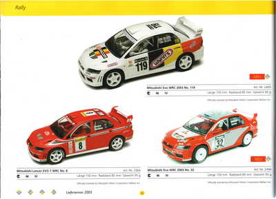Scalextric Catalogue 2003 page 24