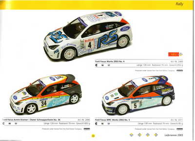 Scalextric Catalogue 2003 page 25