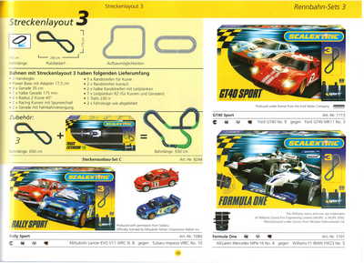 Scalextric Catalogue 2003 page 41