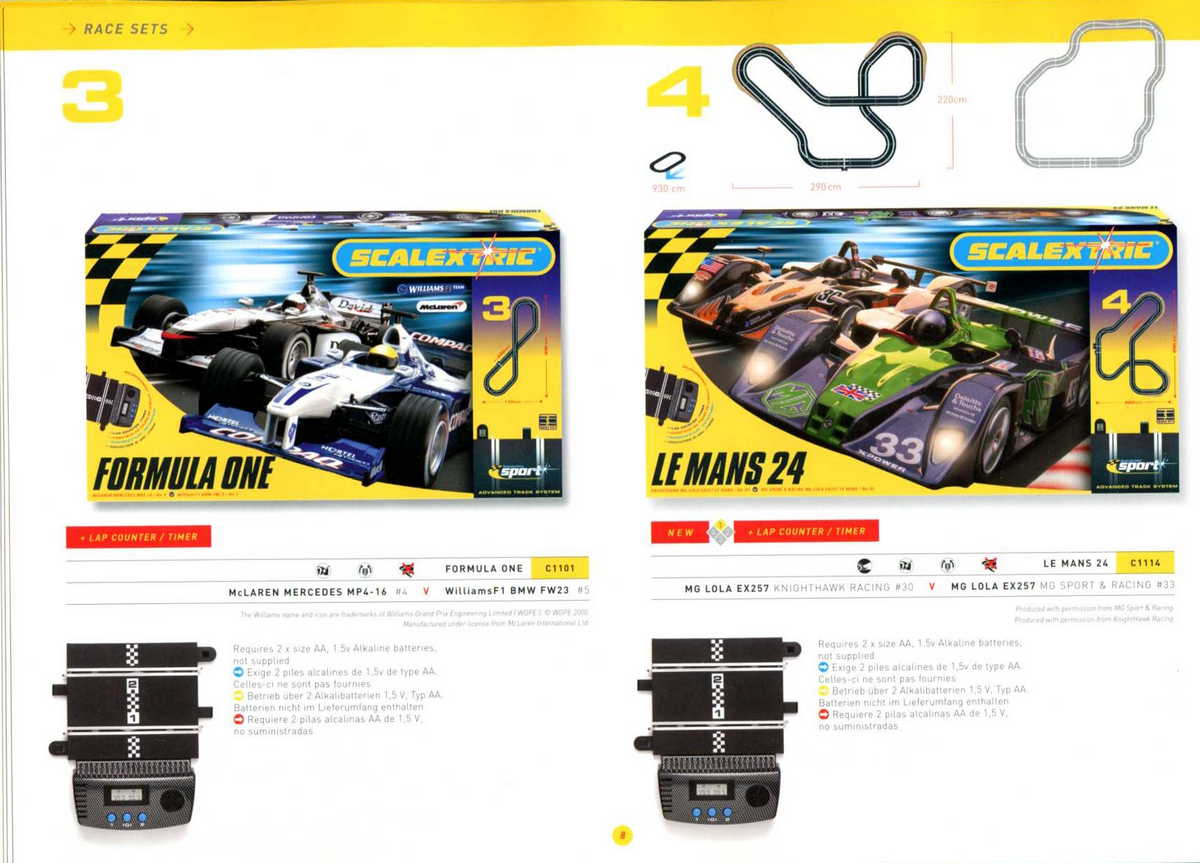 Scalextric Catalogue 2003 page 10